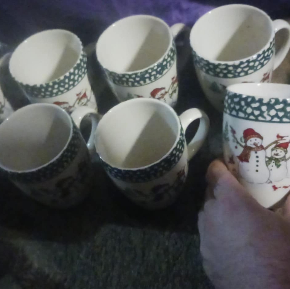 Glass Christmas Dishes Set!